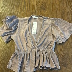 Urban outfitters peplum top